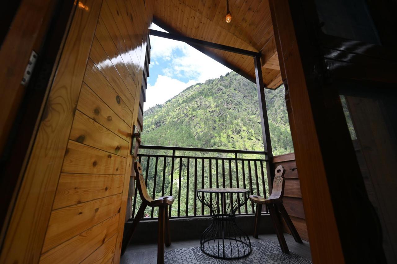 The Hillside Hotell Kasol Exteriör bild